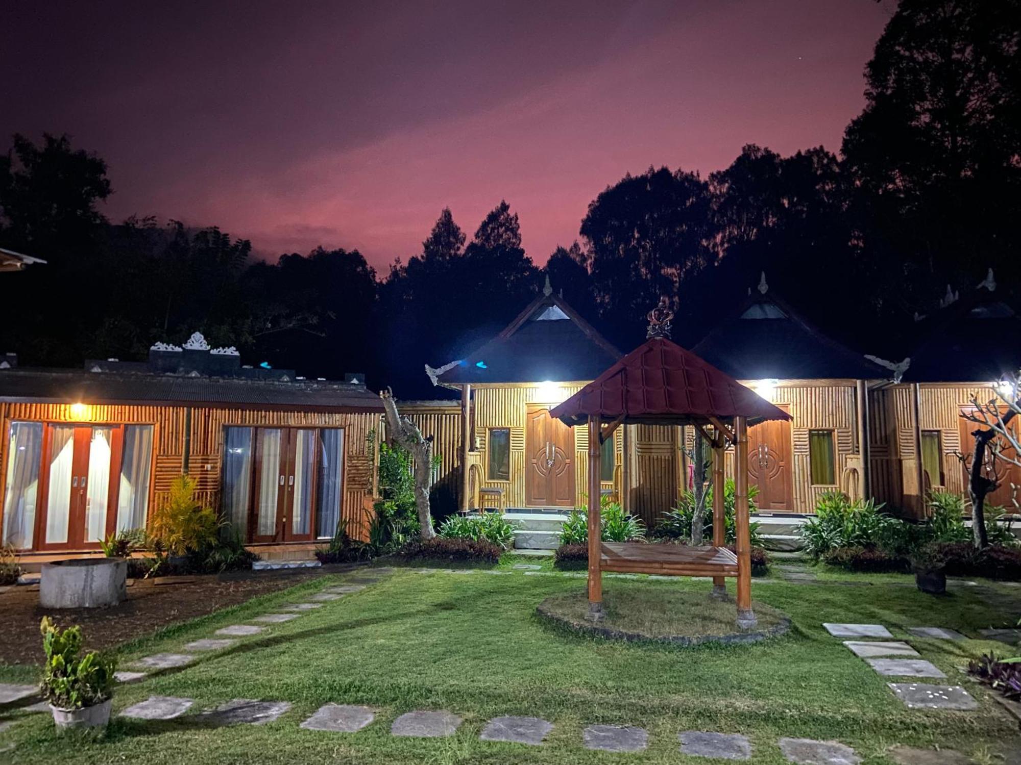 Batur Unesco Bamboo Cabin Kintamani Exterior foto